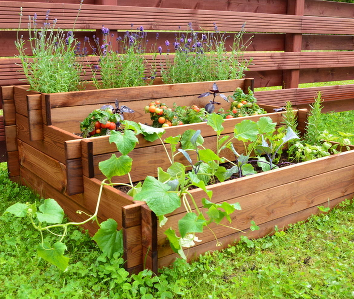 EKJU 3 Level Raised Bed - Planters