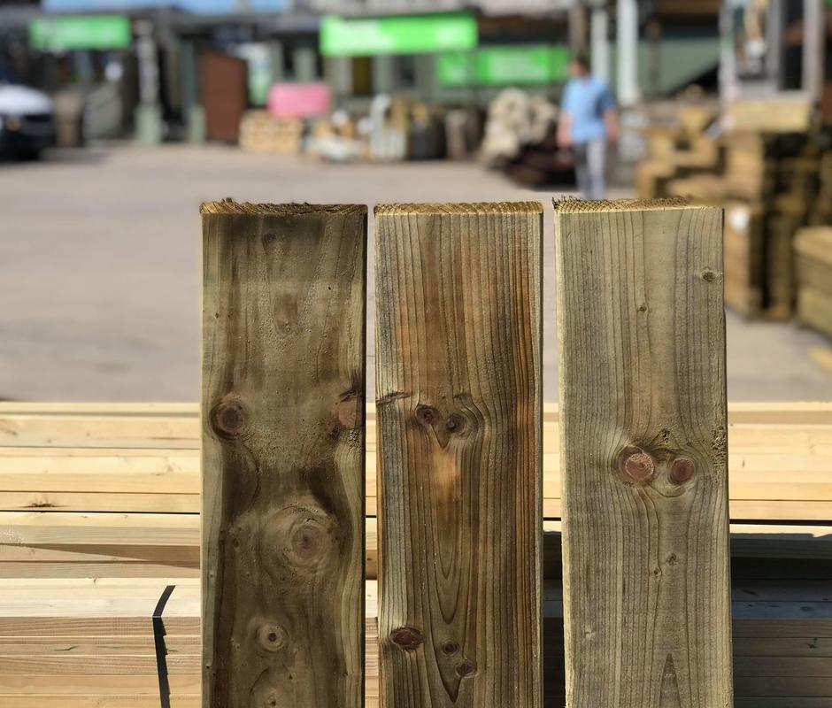 Eased Edge Timber 94mm x 16mm - Fencing